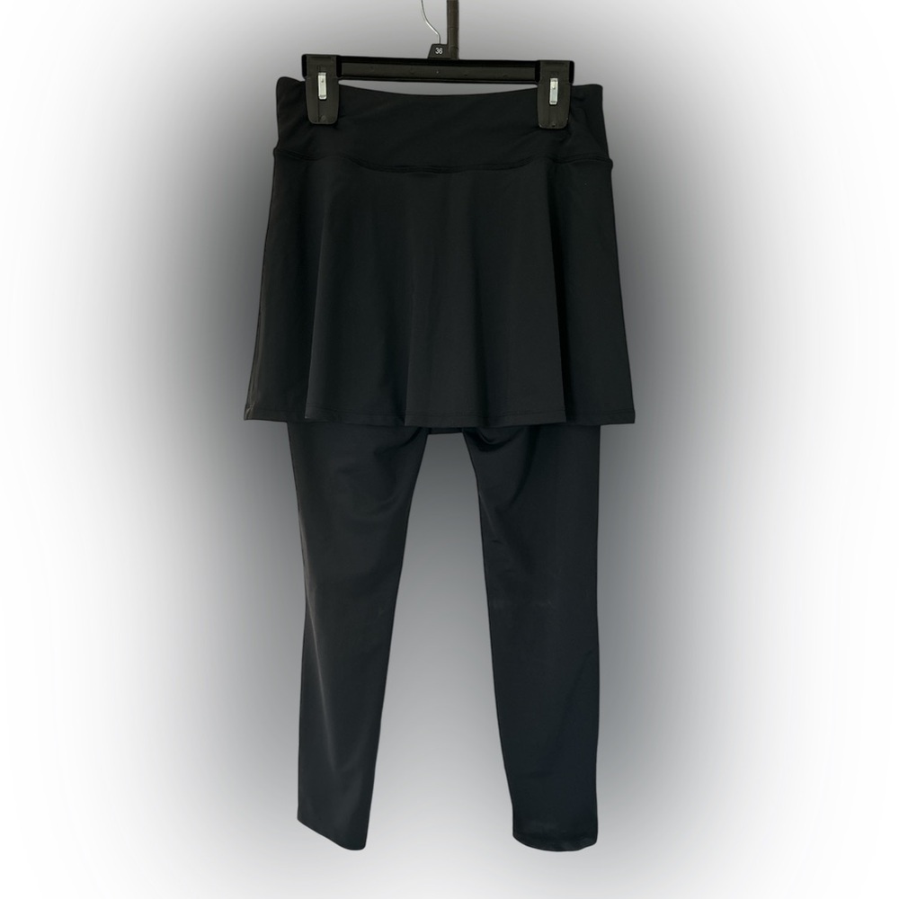 ⛳️ Golf Black Skirted Leggings *L* - Picture 2 of 7